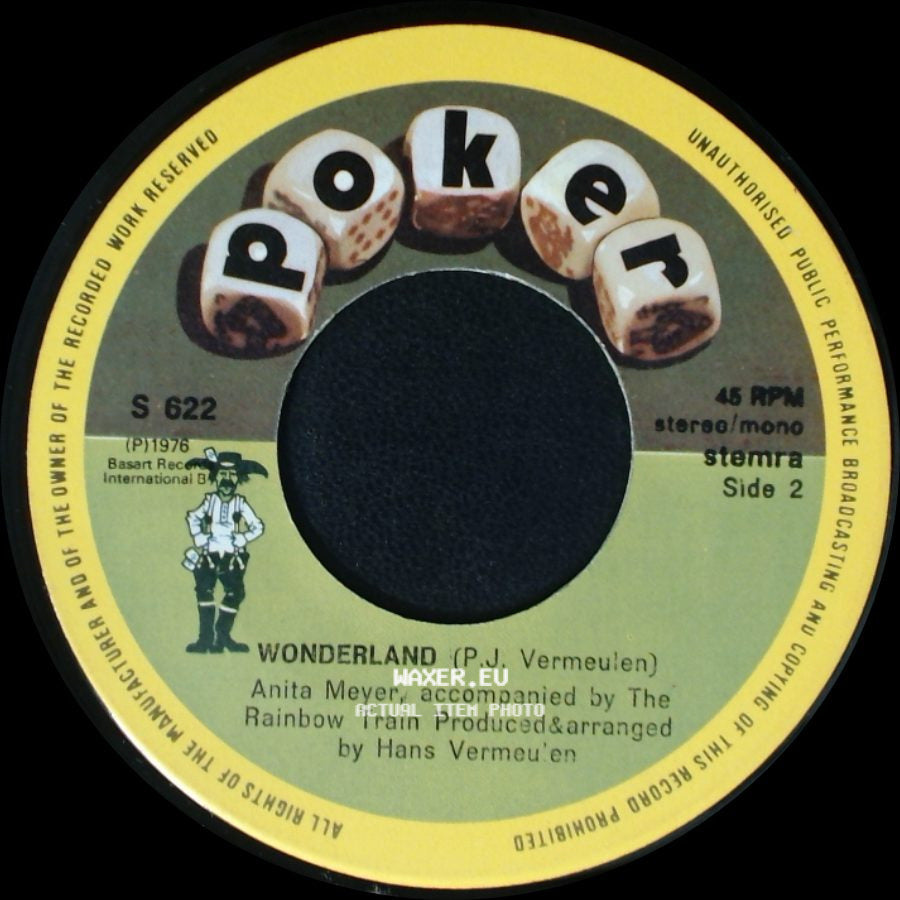 Anita Meyer - You Can Do It / Wonderland (P.J. Vermeulen) side B