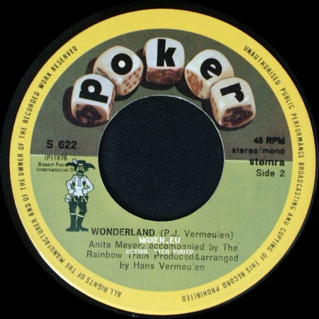 Anita Meyer - You Can Do It / Wonderland (P.J. Vermeulen) side B