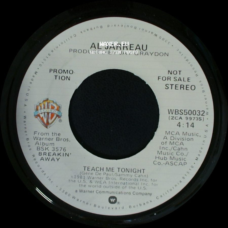 Al Jarreau - Teach Me Tonight / Teach Me Tonight side A