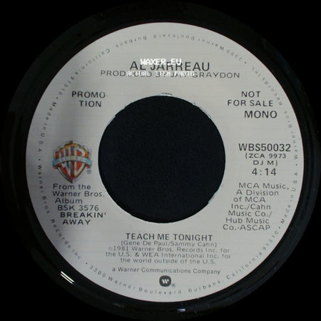 Al Jarreau - Teach Me Tonight / Teach Me Tonight side B