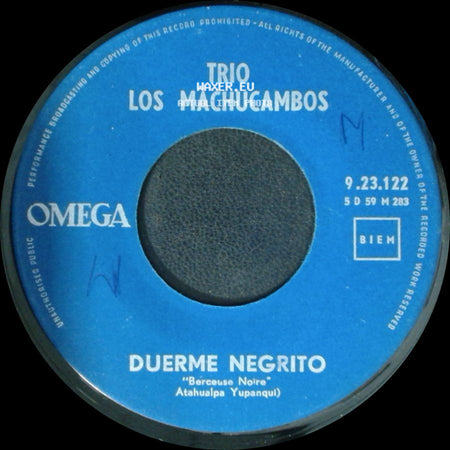 Trio Los Machucambos - Duerme Negrito / La Bamba side A