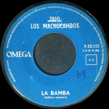 Trio Los Machucambos - Duerme Negrito / La Bamba side B