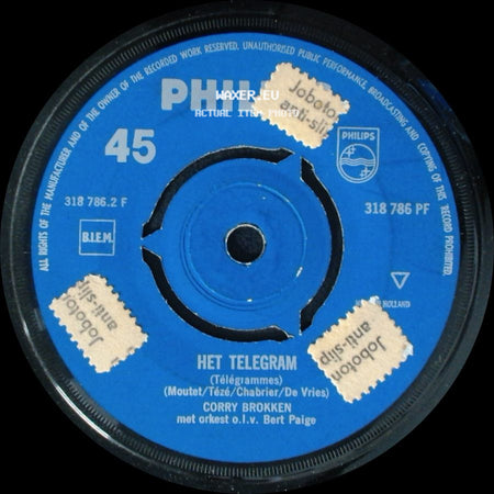 Corry Brokken - Het Telegram / Mijn Ideaal side A