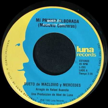 Dueto De Maclovio Y Mercedes - Mi Primer Alborada / Busco Un Amor side A