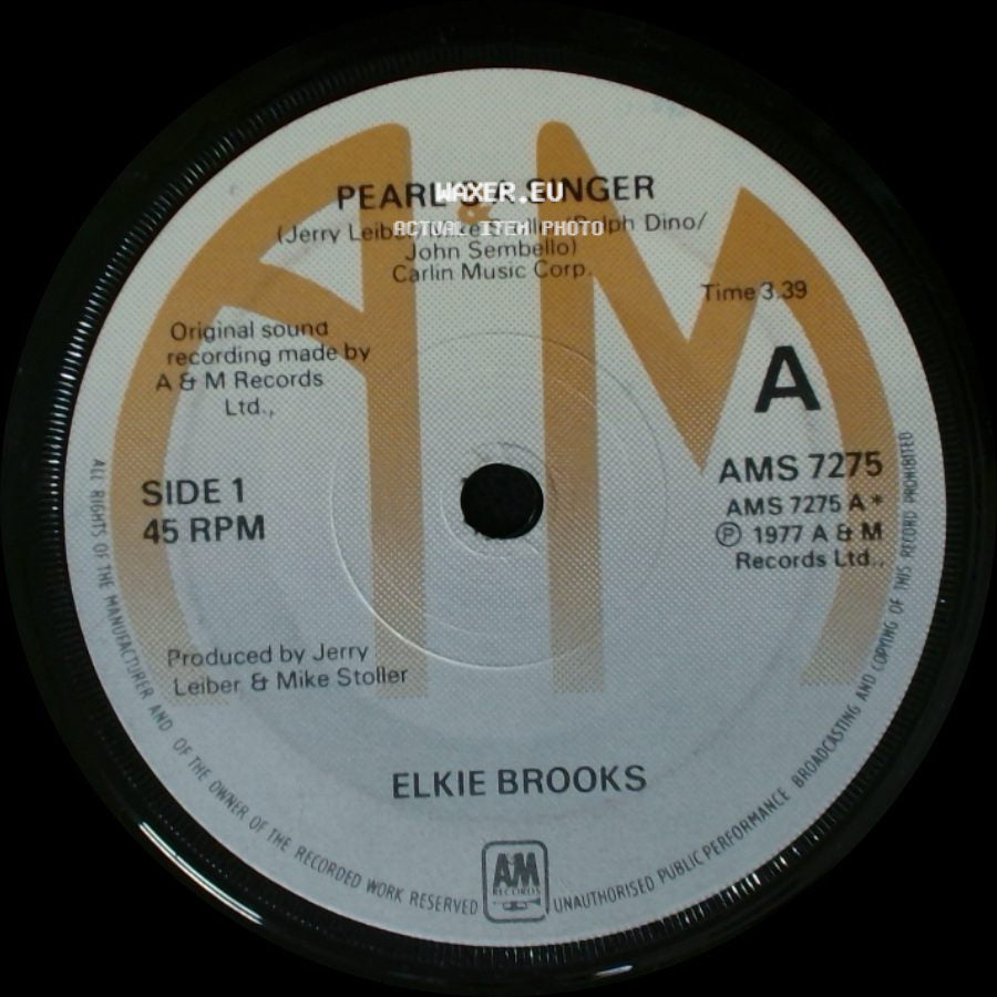 Elkie Brooks - Pearl's A Singer / You Did Something For Me side A