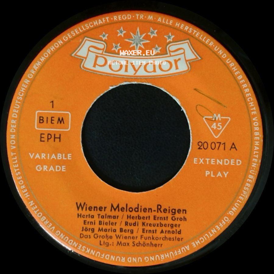 Wiener Melodien-Reigen - Wiener Melodien-Reigen / Unknown Title B side B