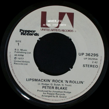 Peter Blake - Lipsmackin' Rock 'n Rollin' / Clever Dick side A