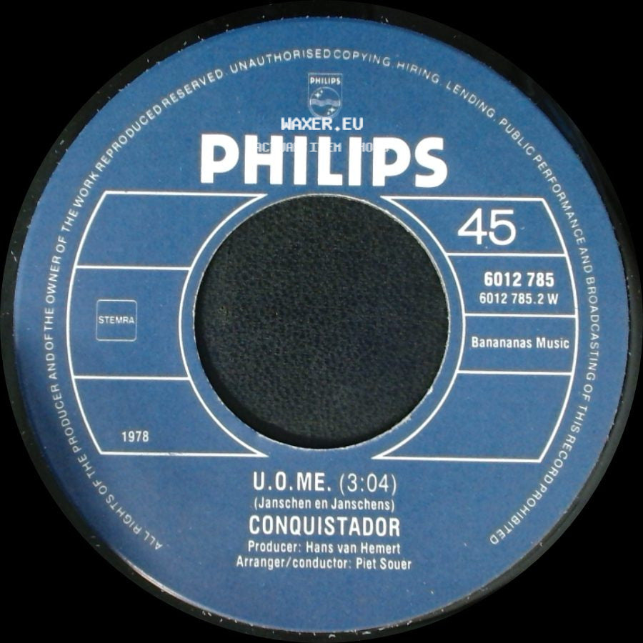 Conquistador - Argentina / U.O.Me. side B