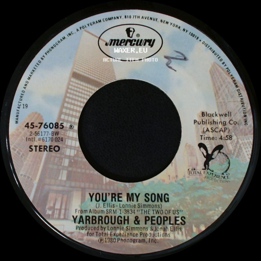 Yarbrough & Peoples - Don't Stop The Music / You're My Song side B