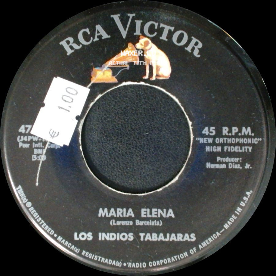 Los Indios Tabajaras - Maria Elena / Jungle Dream side A