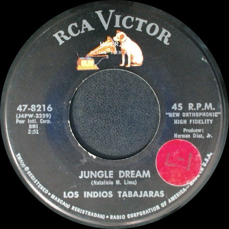 Los Indios Tabajaras - Maria Elena / Jungle Dream side B