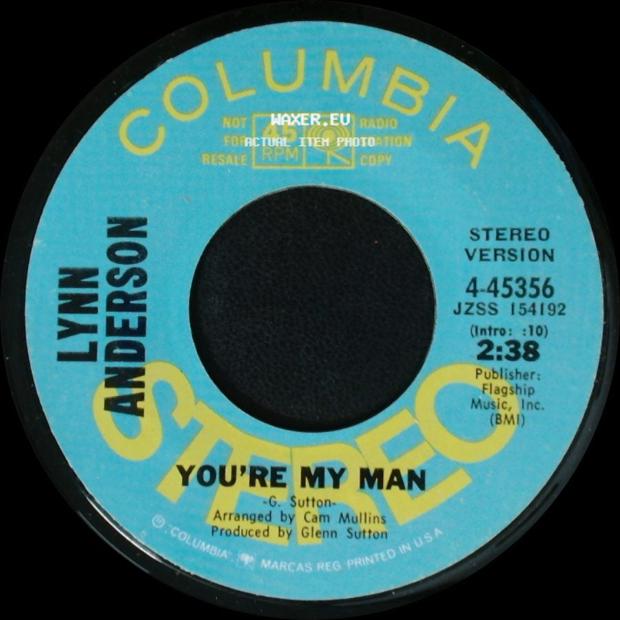 Lynn Anderson - You're My Man / You're My Man side A