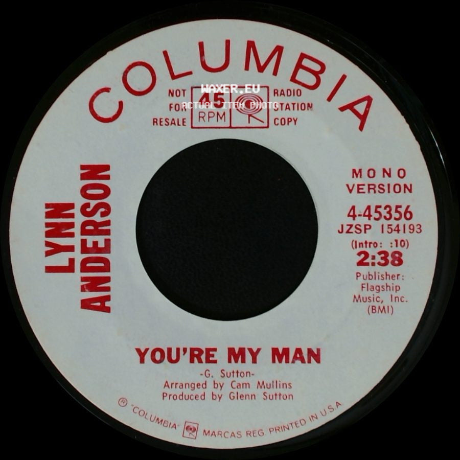 Lynn Anderson - You're My Man / You're My Man side B