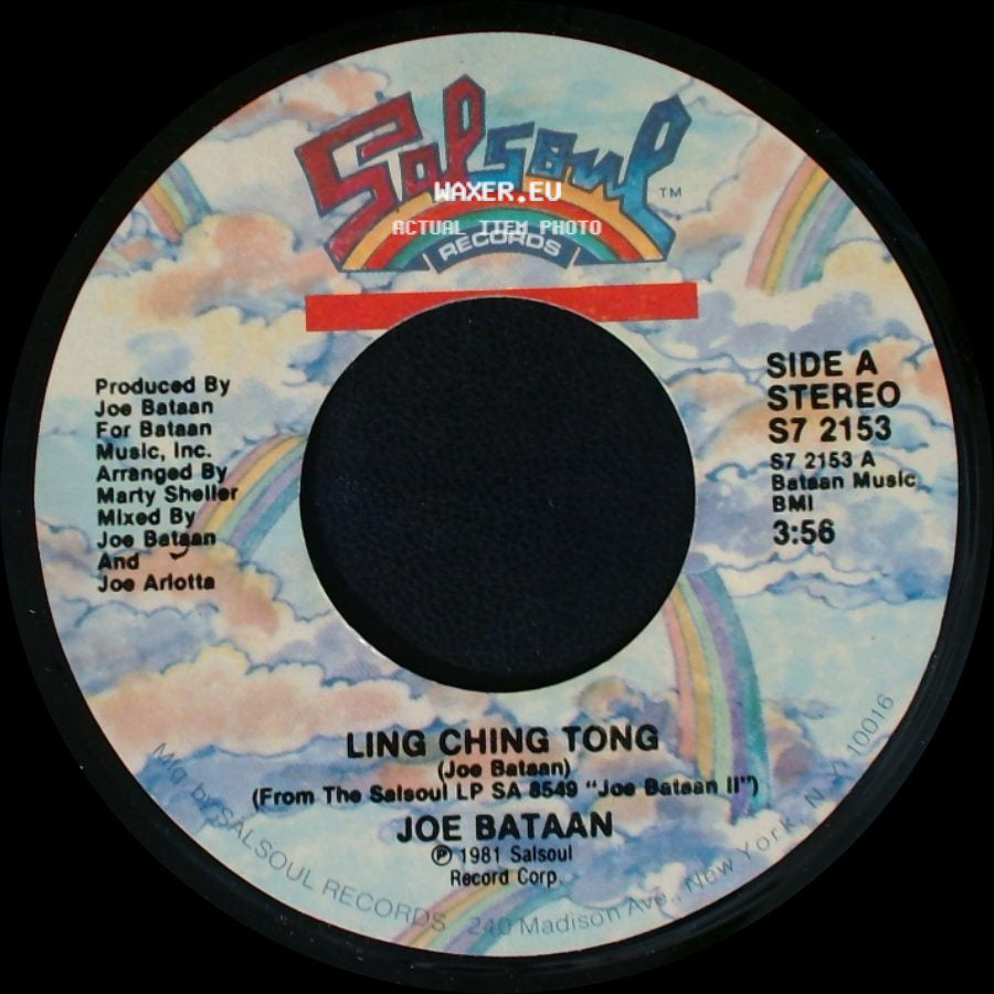 Joe Bataan - Ling Ching Tong / Ling Ching Tong (Instrumental) side A