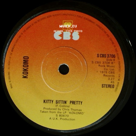 Kokomo - Anytime / Kitty Sittin' Pretty side B