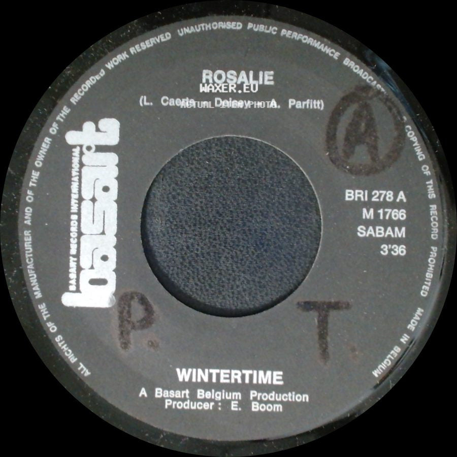 Wintertime / Rosalie - Lily La Lune / Wintertime side B