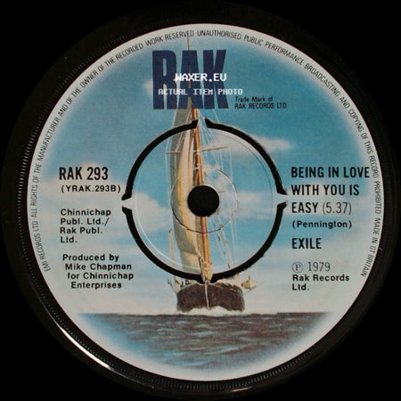 Exile - Being In Love With You Is Easy / How Could This Go Wrong side A