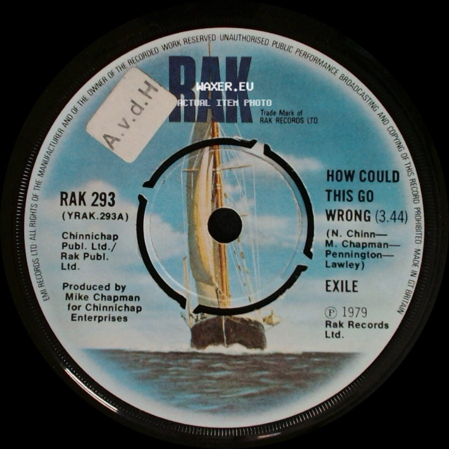Exile - Being In Love With You Is Easy / How Could This Go Wrong side B