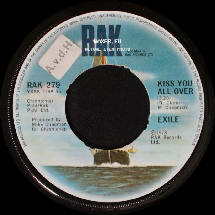 Exile - Kiss You All Over / There's Been A Change side A