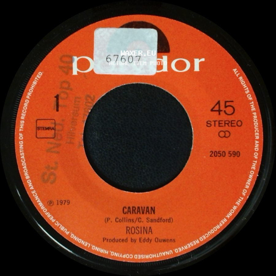 Caravan / Rosina And "Harmony" - Rosina / Love Me side A