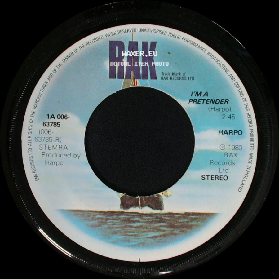 Harpo - She Loves It Too / I'm A Pretender side B