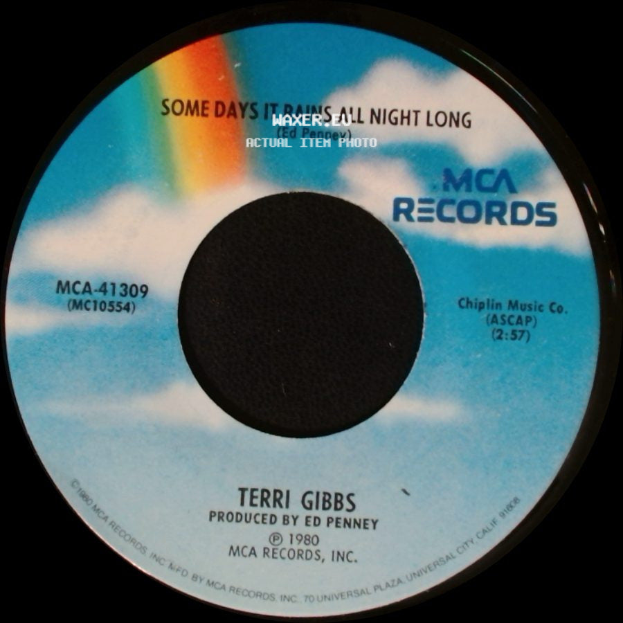 Terri Gibbs - Some Days It Rains All Night Long / Somebody's Knockin' side A