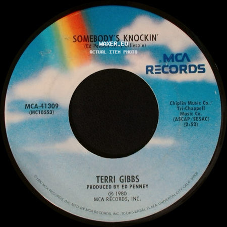 Terri Gibbs - Some Days It Rains All Night Long / Somebody's Knockin' side B