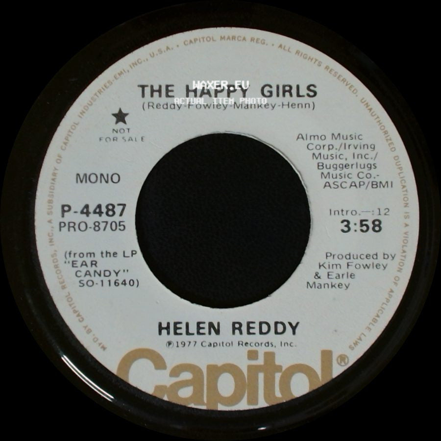 Helen Reddy - The Happy Girls / The Happy Girls side B