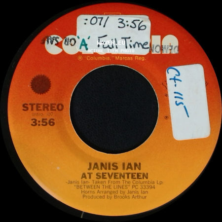 Janis Ian - At Seventeen / Stars side A