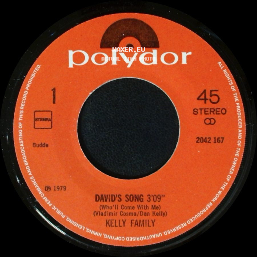 Kelly Family - David's Song / Knick-Knack-Song 2'55'' side A