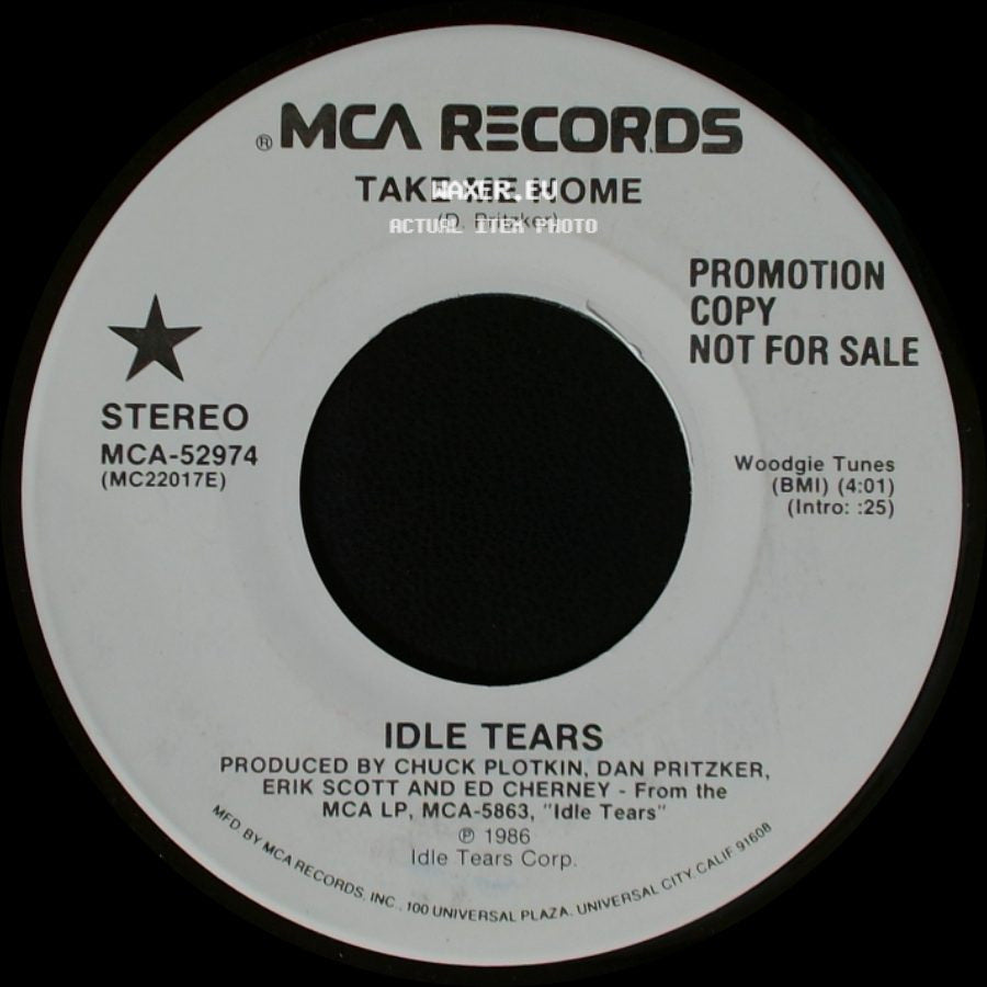 Unknown Artist - Take Me Home / Take Me Home side A