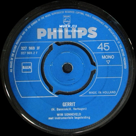 Wim Sonneveld - Gerrit / Tearoom-Tango side A