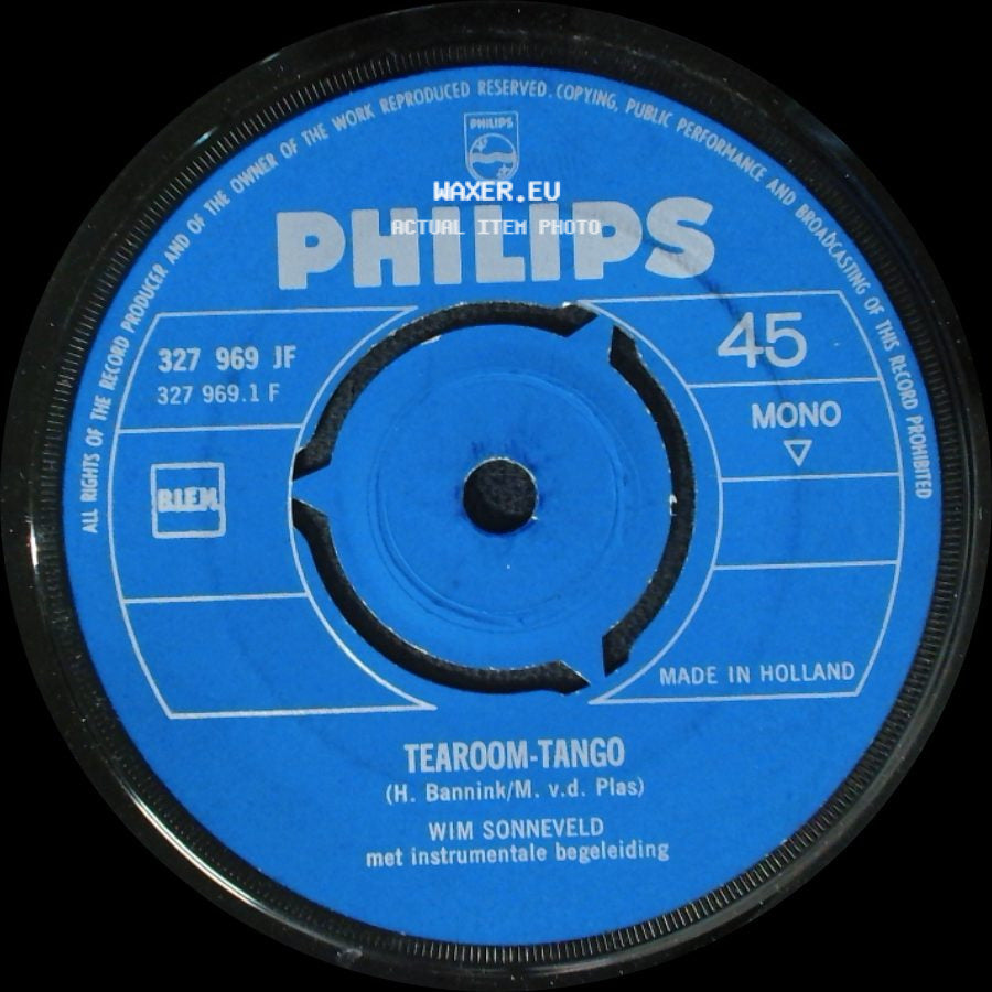 Wim Sonneveld - Gerrit / Tearoom-Tango side B