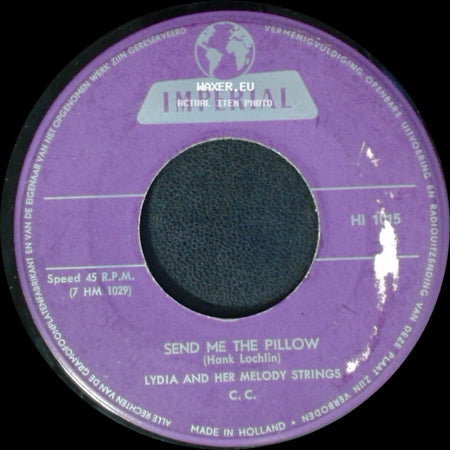 Lydia And Her Melody Strings - Heart Beat / Send Me The Pillow side B