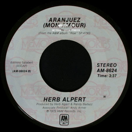 Herb Alpert - Aranjuez (Mon Amour) / Rise side A