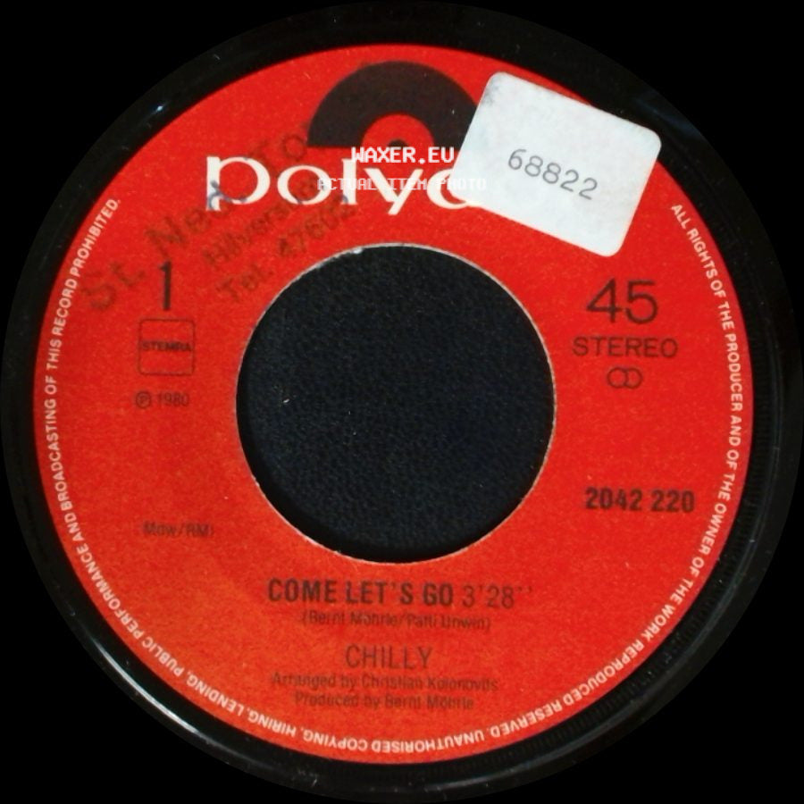 Chilly - Come Let's Go / Springtime side A