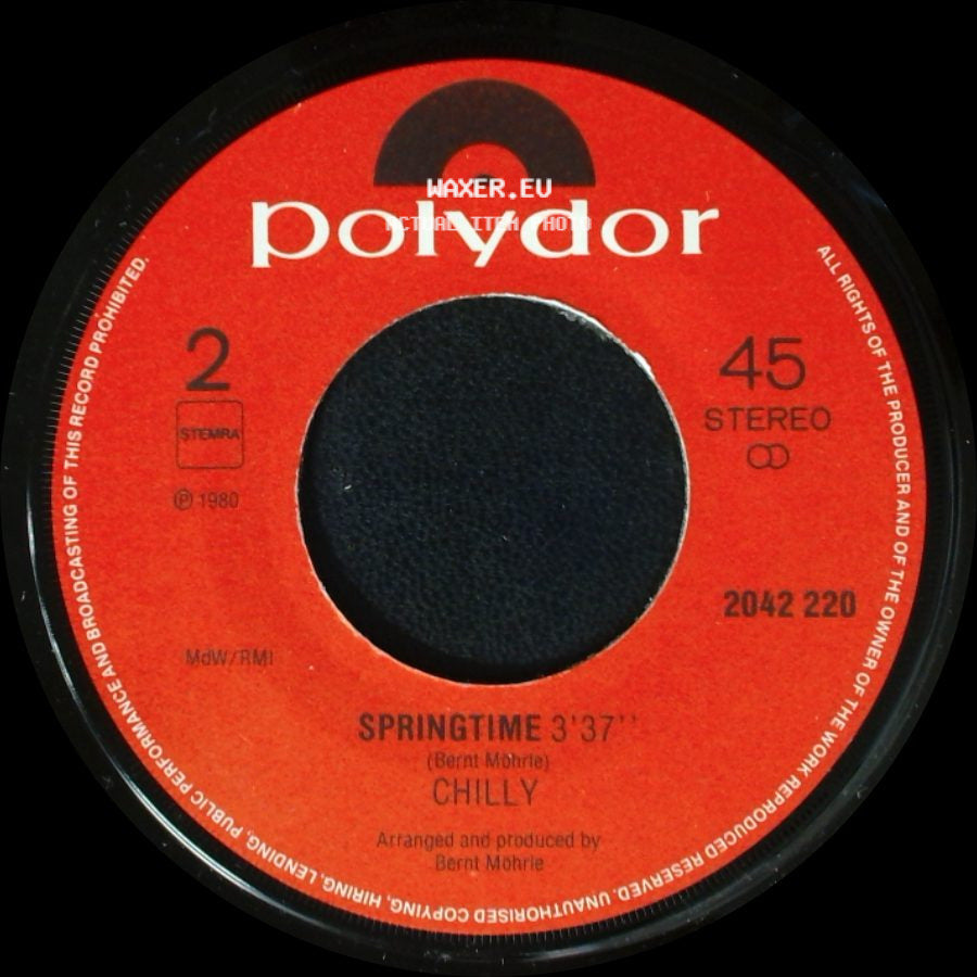 Chilly - Come Let's Go / Springtime side B