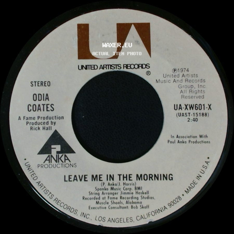 Odia Coates - Leave Me In The Morning / Showdown side A