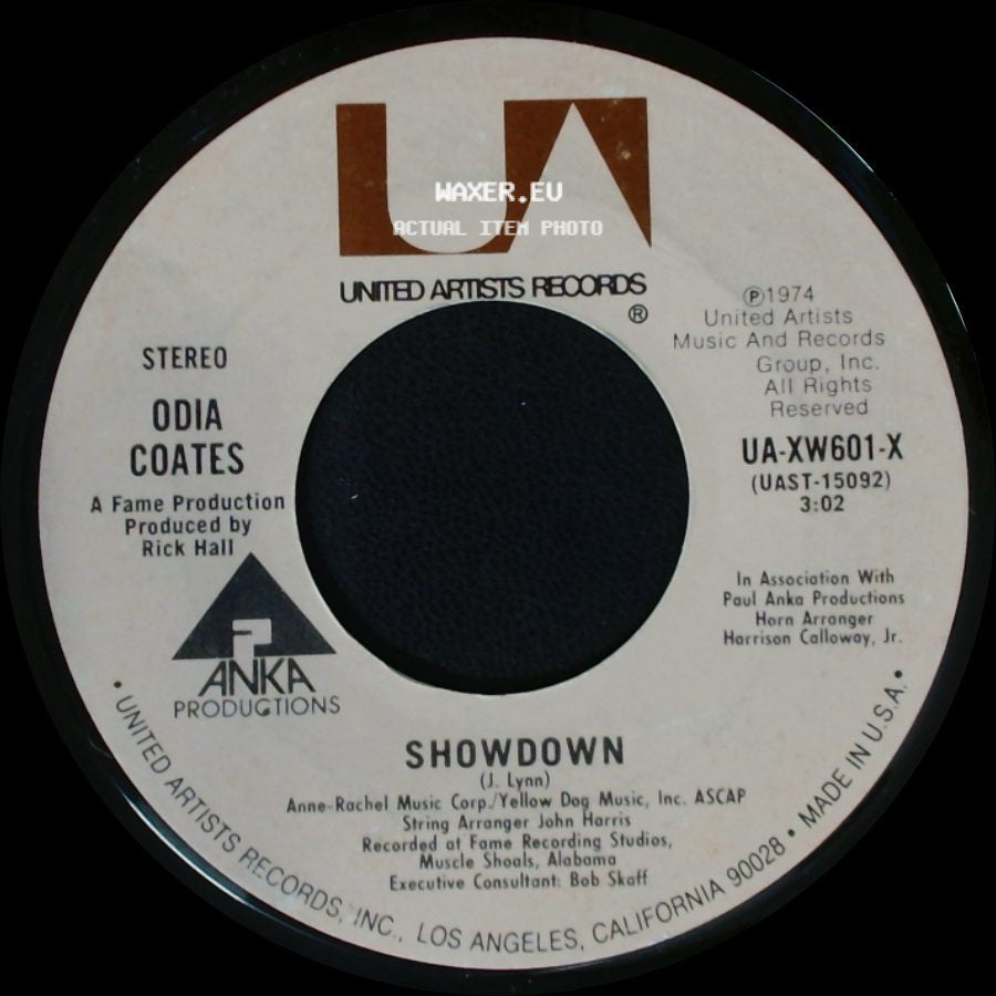 Odia Coates - Leave Me In The Morning / Showdown side B