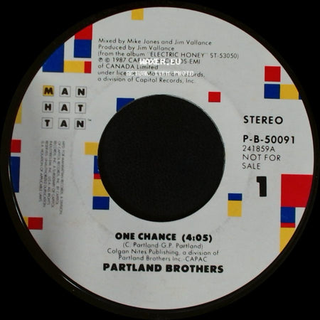 Partland Brothers - One Chance / One Chance side A