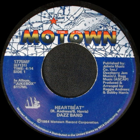 Dazz Band - Heartbeat / Rock With Me side A