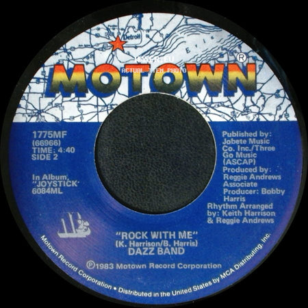 Dazz Band - Heartbeat / Rock With Me side B