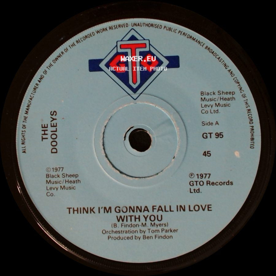 The Dooleys - Think I'm Gonna Fall In Love With You / Goodbye Hallelujah Island side A