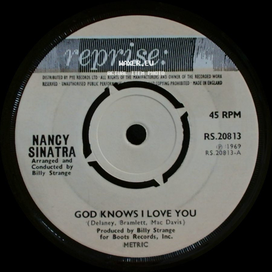 Nancy Sinatra - God Knows I Love You / Just Being Plain Old Me side A