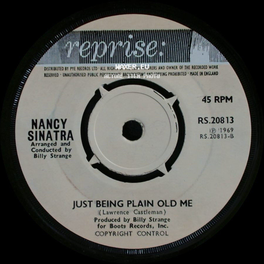 Nancy Sinatra - God Knows I Love You / Just Being Plain Old Me side B