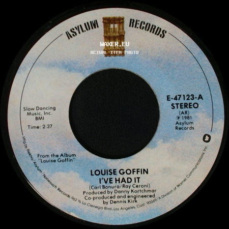 Louise Goffin - I've Had It / I've Had It side A