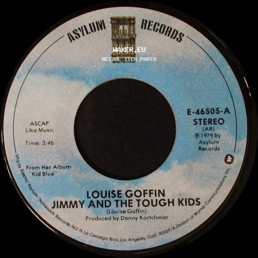 Louise Goffin / Louise Goffin Jimmy And The Tough Kids - Trapeze / Unknown Title B side B