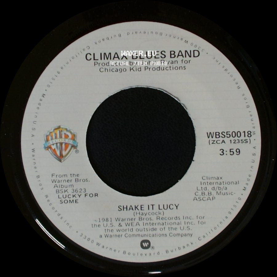 Climax Blues Band - Shake It Lucy / Breakdown side A