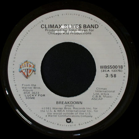 Climax Blues Band - Shake It Lucy / Breakdown side B