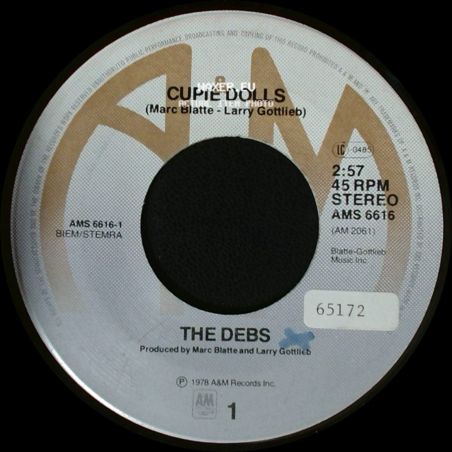 The Debs - Cupie Dolls / Oh Woman side A